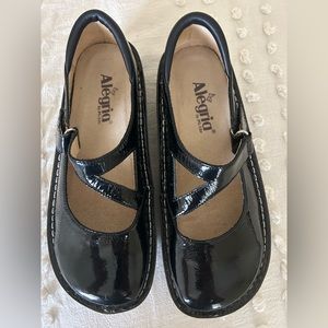 Alegria Patent Leather Mary Jane Shoes